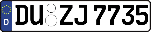DU-ZJ7735