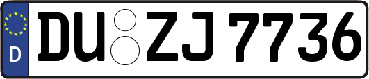 DU-ZJ7736