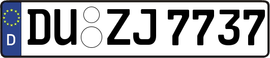 DU-ZJ7737