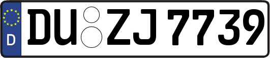 DU-ZJ7739