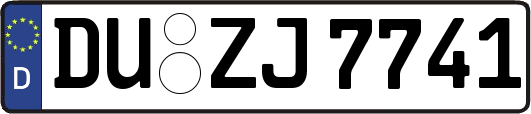 DU-ZJ7741