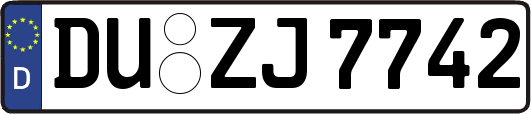 DU-ZJ7742