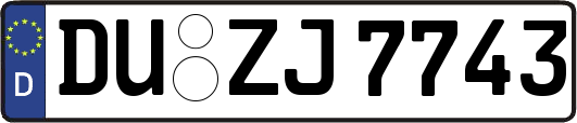 DU-ZJ7743