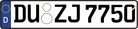 DU-ZJ7750