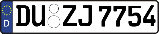 DU-ZJ7754