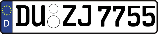 DU-ZJ7755