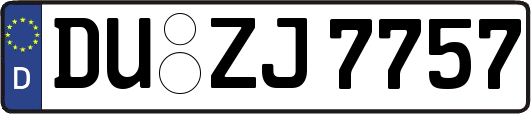 DU-ZJ7757