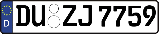 DU-ZJ7759