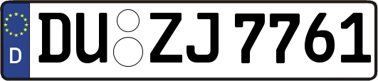 DU-ZJ7761