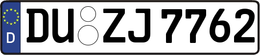 DU-ZJ7762