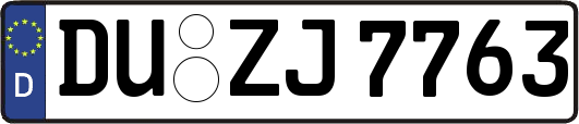 DU-ZJ7763