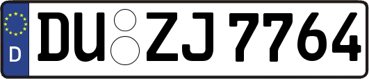 DU-ZJ7764