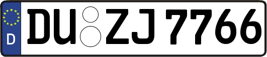 DU-ZJ7766
