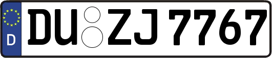 DU-ZJ7767