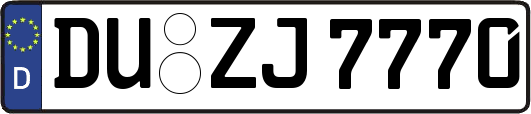 DU-ZJ7770