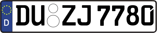 DU-ZJ7780
