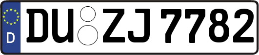 DU-ZJ7782