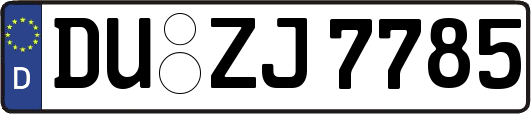 DU-ZJ7785