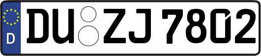 DU-ZJ7802
