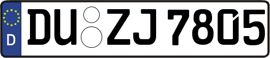 DU-ZJ7805