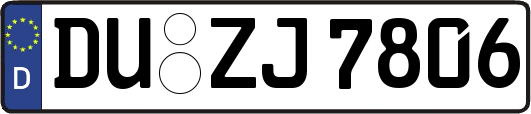 DU-ZJ7806