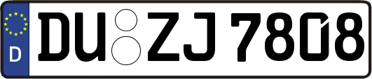 DU-ZJ7808
