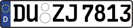 DU-ZJ7813