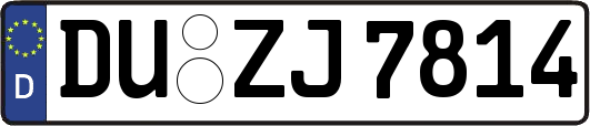 DU-ZJ7814