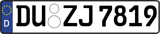 DU-ZJ7819