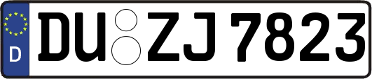 DU-ZJ7823