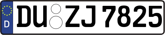 DU-ZJ7825