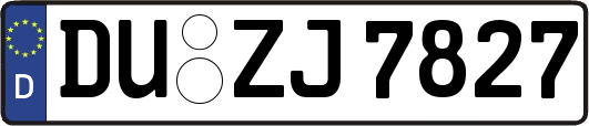 DU-ZJ7827