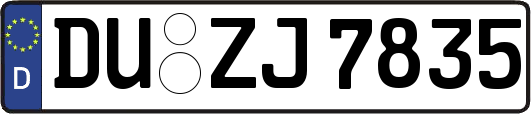 DU-ZJ7835
