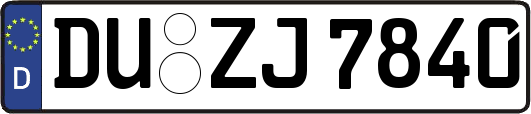 DU-ZJ7840