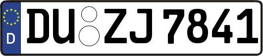 DU-ZJ7841