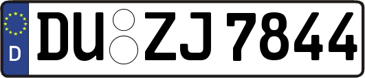 DU-ZJ7844