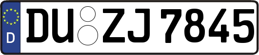 DU-ZJ7845