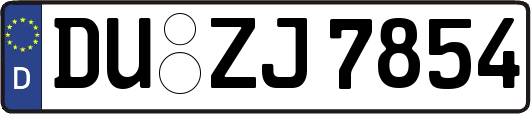 DU-ZJ7854