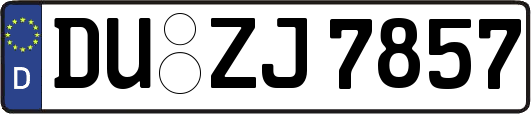 DU-ZJ7857