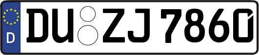 DU-ZJ7860