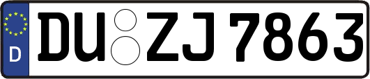 DU-ZJ7863