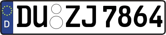 DU-ZJ7864