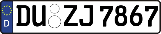 DU-ZJ7867