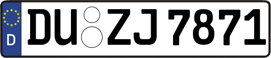 DU-ZJ7871