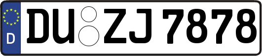 DU-ZJ7878