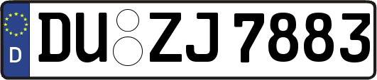 DU-ZJ7883