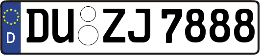 DU-ZJ7888