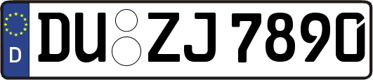DU-ZJ7890
