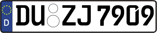 DU-ZJ7909