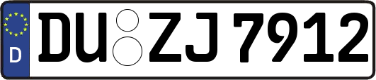 DU-ZJ7912